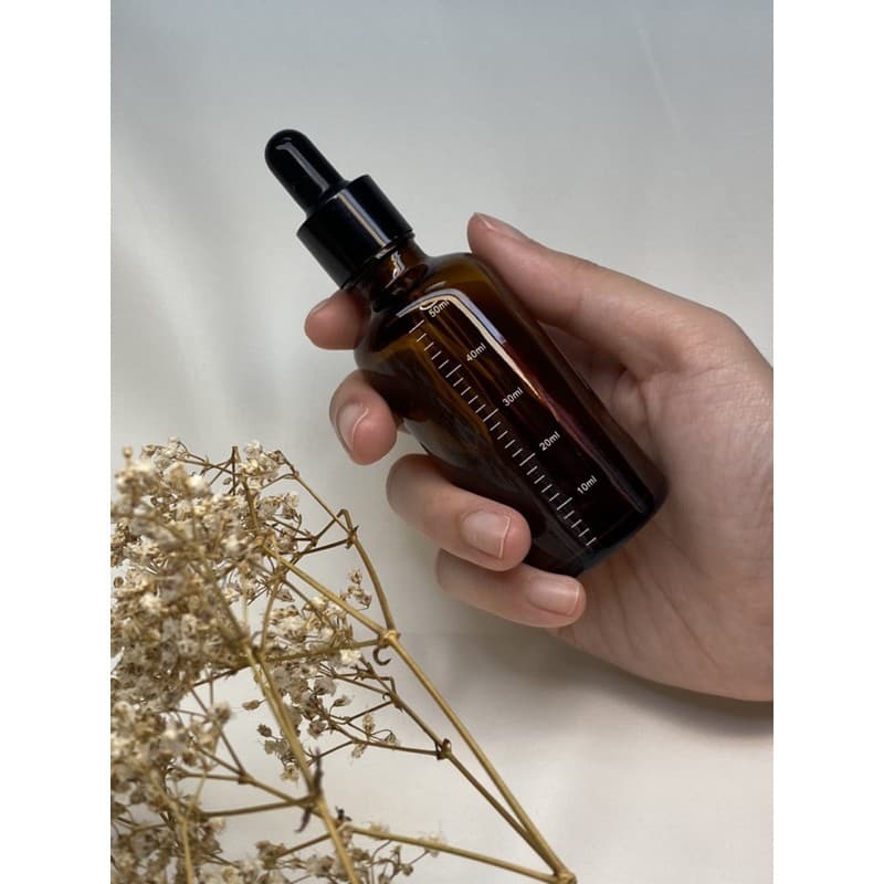 Glass Dropper Bottle with Volume Indicator
