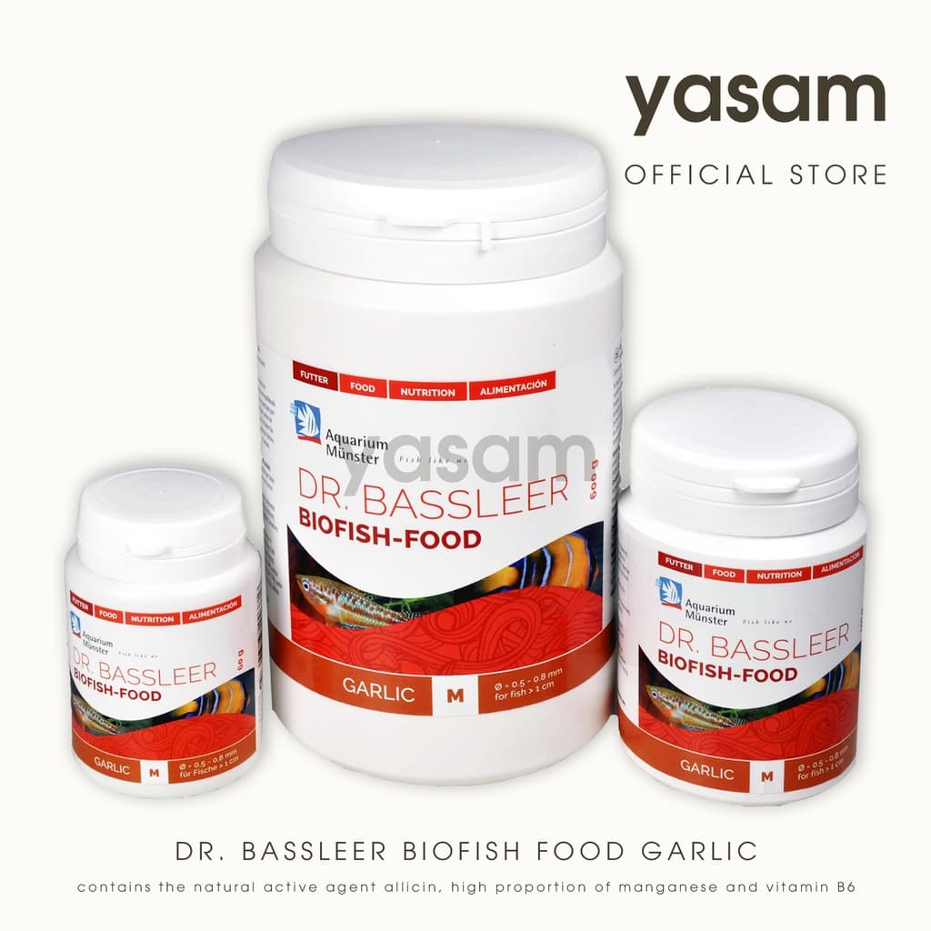 Aquarium Münster Dr. Bassleer - GARLIC (Pellet Size M)