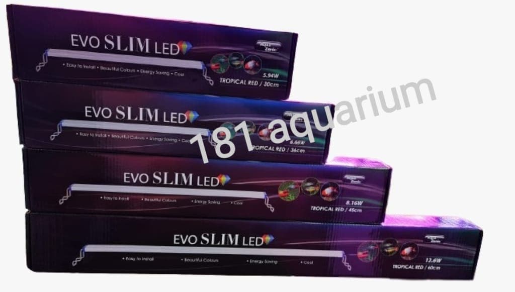 Aqua Zonic Evo Slim Led Tropical Red 36cm