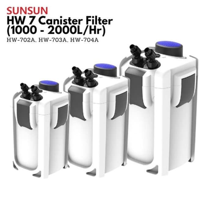 SUNSUN HW Canister Filter (Non UV) (2ft-4ft aquarium)
