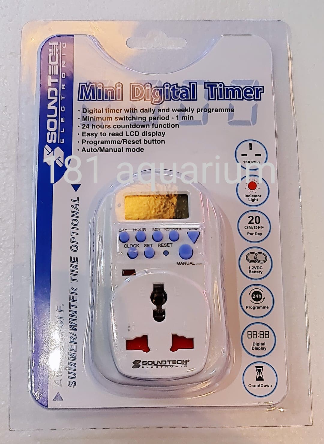 SOUNDTECH Mini Digital Timer