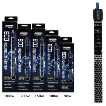 AQUA ZONIC ECO AQUARIUM HEATER (25w/ 50w/ 100w, 150w, 200w, 300w)