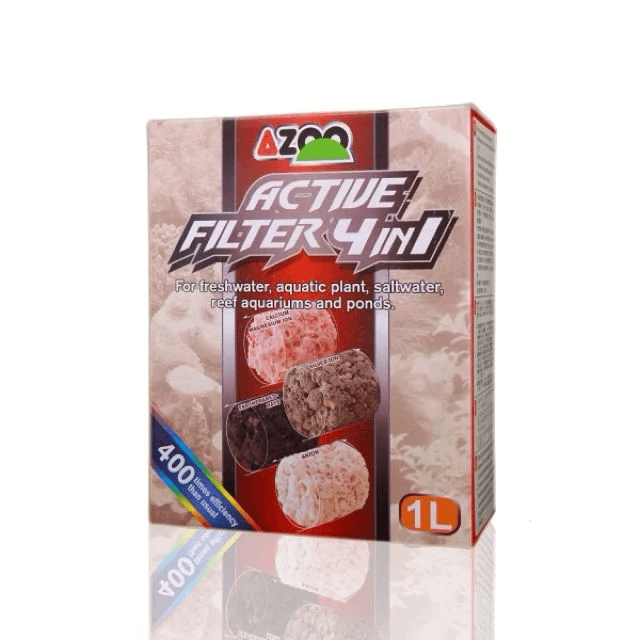Azoo 4 In 1 Activated Filter Media