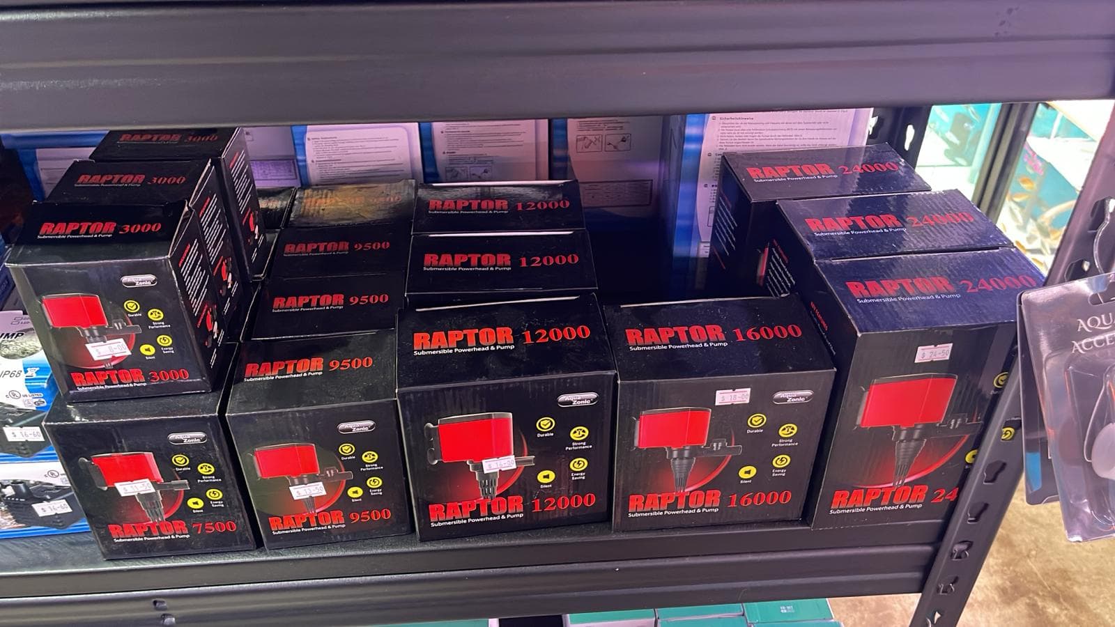 Raptor submersible powerhead & pump