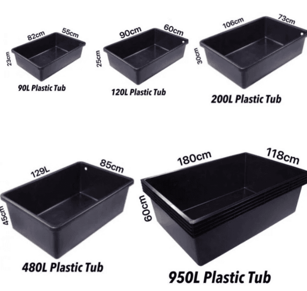 Guppy Fibre Tube Blue/Black