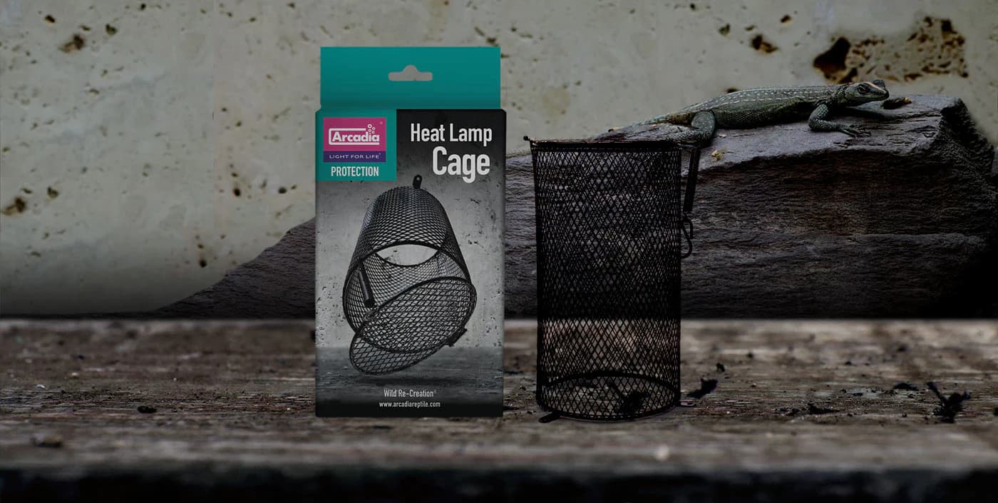 ARCADIA Reptile HEAT LAMP CAGE