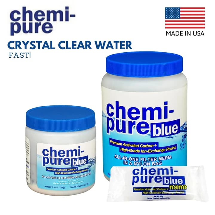Boyd Chemi-Pure Blue: Crystal Clear Water for Reef Aquariums