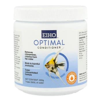 EIHO Optimal Aquarium Water Conditioner: Removes Chlorine, Chloramines, Ammonia, Heavy Metals