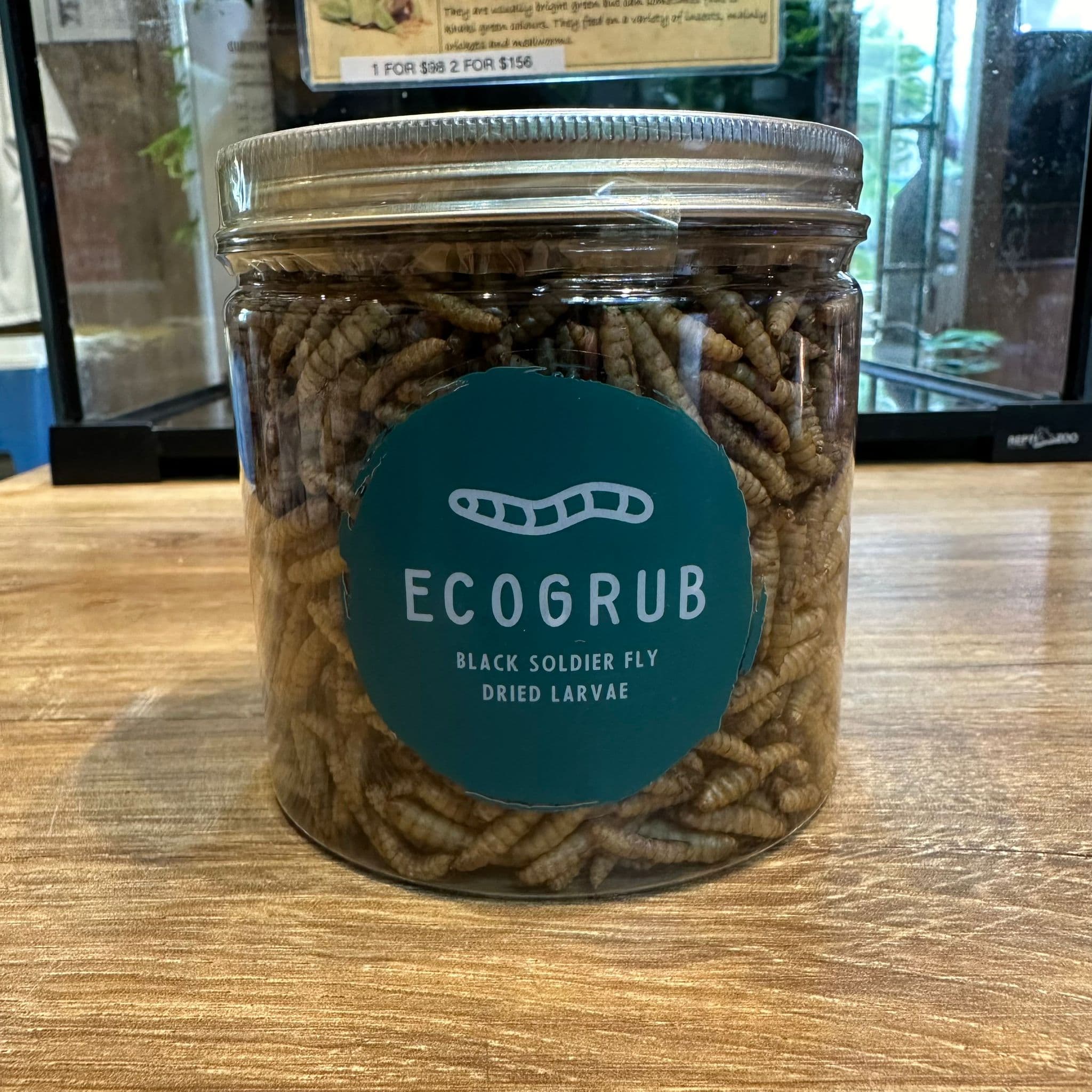 EcoGrub Black Soldier Fly Dried Larvae 100g