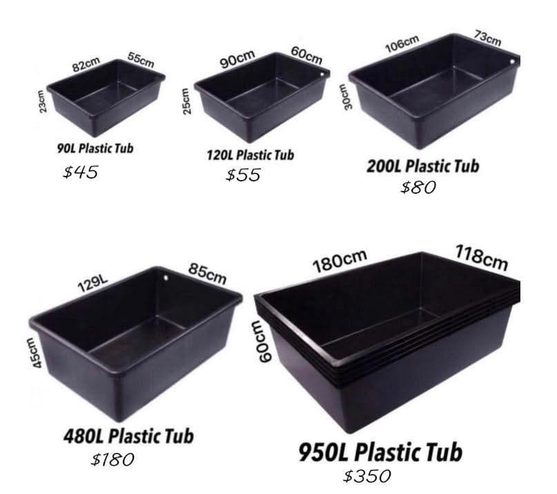 Plastic Tub