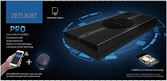 ZETLIGHT ZP-3600 185W PRO Reef LED Light